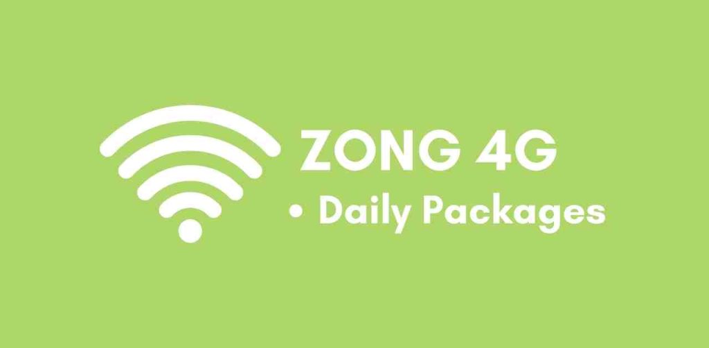 Zong internet packages daily code